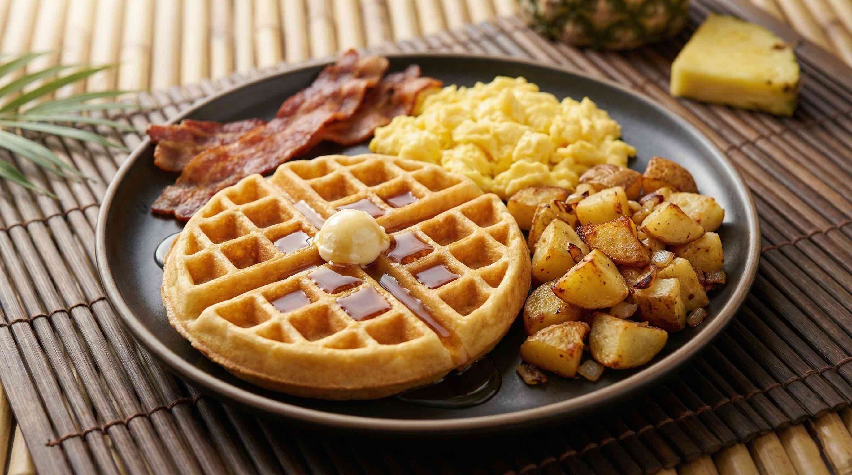 Brunch Favorites, Served Tiki-Style